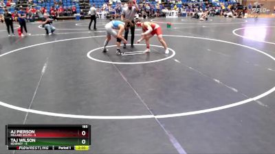 165 lbs Round 4 - AJ Pierson, Millard South vs Taj Wilson, Kearney