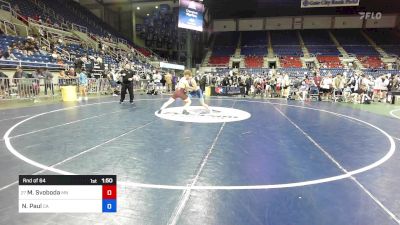 157 lbs Rnd Of 64 - Mark Svoboda, MN vs Nathan Paul, CA