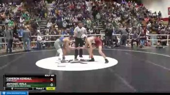 126 lbs Champ. Round 2 - Cameron Kendall, Star Valley vs Antonio Avila, Thunder Basin High School