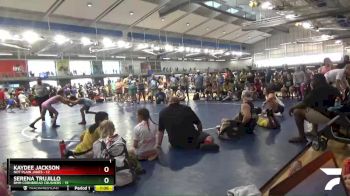 92 lbs Semis & 1st Wb (8 Team) - Serena Trujillo, BMM Cornbread Crushers vs Kaydee Jackson, Not Plain Janes