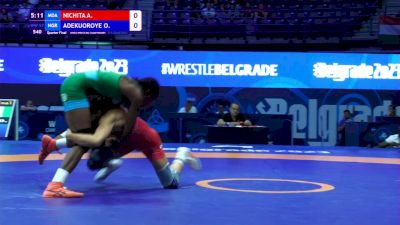 57 kg 1/4 Final - Anastasia Nichita, Moldova vs Odunayo Folasade Adekuoroye, Nigeria