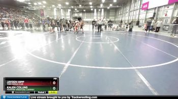 84 lbs Quarterfinal - Kalen Collins, Punisher Wrestling Company vs Jayden Hipp, Toro World Club