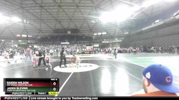 45-47 lbs Semifinal - Jaden Blevins, Askeo International Mat Club vs Raiden Wilson, Mat Demon Wrestling Club