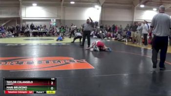 135 lbs 3rd Place Match - Taylor Colangelo, Liberty vs Mari Bruscino, Cumberland Valley Hs