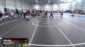 133 lbs Quarterfinal - Josh Noble, Roanoke College vs Deven Jackson, Elizabethtown