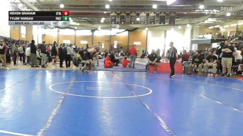 144 lbs Consi Of 4 - Kevon Graham, Central vs Tyler Vargas, Ponaganset