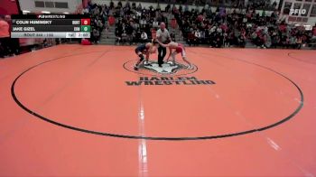 138 lbs Cons. Round 3 - Colin Huminsky, HUNTLEY vs Jake Gizel, Hoffman Estates (CONANT)