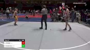 95 lbs Quarterfinal - Jayden Dodge, Idaho Gold vs Vinnie Gutierrez, Semper Fi WC