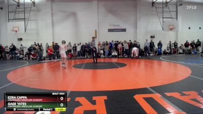 77 lbs Cons. Round 2 - Ezra Cappa, Contenders Wrestling Acadamy vs Gage Yates, Contenders Wrestling Acadamy