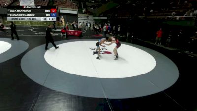 126 lbs Cons. Sub-rd Of 16 - Jack Bankston, Golden Hawks Wrestling Club vs Lucas Hernandez, Driller Wrestling Club