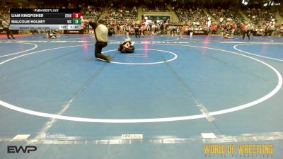 67 lbs Round Of 32 - Liam Kingfisher, Storm Wrestling Center vs Malcolm Holsey, Victory