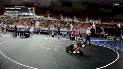 138-D2 Champ. Round 1 - Hector Martinez, Barry Goldwater High School vs Maddux Koch, Campo Verde High School