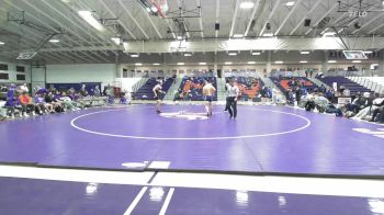 197 lbs Round 5 (10 Team) - Elijah Hynes, Missouri Valley vs Peter Sells, Marian University (IN)