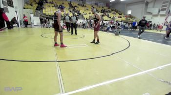 140 lbs Consi Of 8 #2 - Jett Hendricks, Sequoyah Tahlequah JH vs Michael Shaw, Miami Wardogs