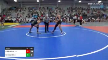 195 lbs Prelims - Ryan McMillan, Team Nauman Silver vs Nate Bukovich, Morris Fitness