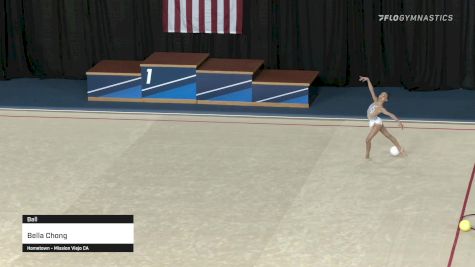 Bella Chong - Ball - 2021 Rhythmic Elite Qualifier