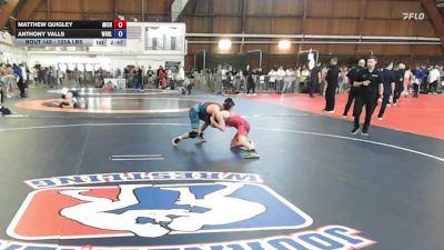 125A lbs Rr Rnd 2 - Matthew Quigley, Michigan Premier vs Anthony Valls, Worldwide