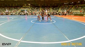 95 lbs Round Of 16 - Hattie Foust, Shelton Wrestling Academy vs Madisen Whalen, Flow Academy Honolulu, HI