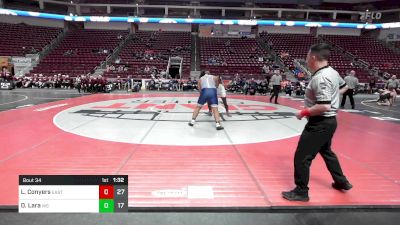 285 lbs Round Of 16 - Ladearus Conyers, Easton vs David Lara, West Scranton