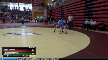 133 lbs Cons. Round 2 - Trey Pearcy, Millikin vs John Destefano, Dubuque