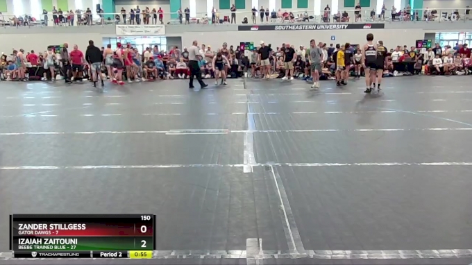 150 lbs Round 1 (6 Team) - Izaiah Zaitouni, Beebe Trained Blue vs ...