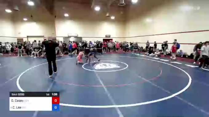 51 kg Rnd Of 32 - Deven Casey, Izzy Style Wrestling vs Cadell Lee ...