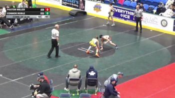 96 lbs Consi Of 32 #1 - Paxton Miller, Abington Heights vs Connor Roble, Greater Latrobe