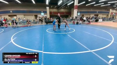 93 lbs Round 1 - Cooper Knochel, Apex Grappling Academy vs Eli Guydon, Boneyard Wrestling Academy