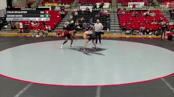 174 lbs Semifinal - Colin McAlister, Central Missouri vs Shane Bates, Indianapolis