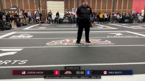 London Anson vs Rhea Bhatti 2026 ADCC Portland Open