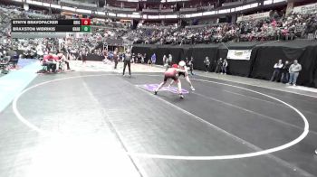 144-5A Champ. Round 1 - Braxston Widrikis, Grandview vs Ethyn BravoPacker, Brighton