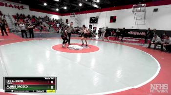 Cons. Semi - Leilah Patel, Tustin vs Aubrie Orozco, Palm Desert