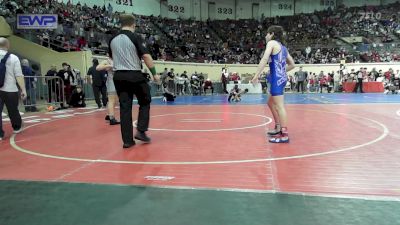 113 lbs Round Of 64 - Garrison Huffman, Vinita Jr. High vs Case Thompson, McAlester