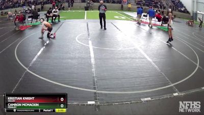 106 lbs Quarterfinal - Camron Mcmackin, Fernley vs Kristian Knight, Valley