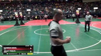 108 lbs Cons. Round 5 - Grady Phelps, BTWA vs Kameron Bedel, SEC1