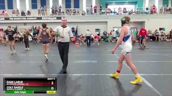 110 lbs Round 3 (6 Team) - Zakk Larue, U2 Upstate Uprising vs Colt Daigle, Grapple Academy