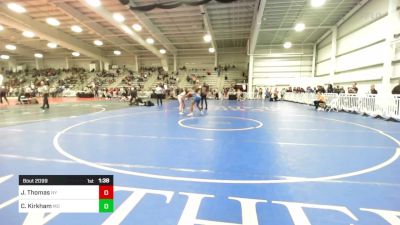 138 lbs Round Of 64 - Jayden Thomas, NY vs Cooper Kirkham, MO