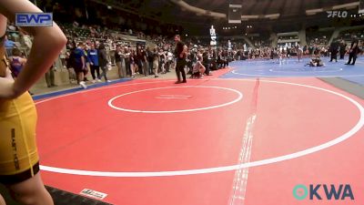 80 lbs Quarterfinal - Brennan Gray, Midwest City Bombers Youth Wrestling Club vs Lucas Matecki, Collum Trained