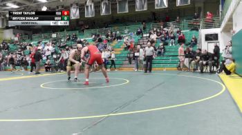 285 lbs Semifinal - Brycen Dunlap, Monroeville vs Trent Taylor, Perry