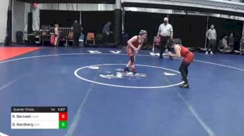 99 lbs Quarterfinal - Riley Bernash, Journeymen vs Gavin Nordberg, Gorilla Grapplers