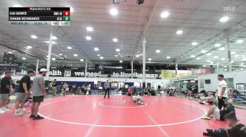 76 lbs Rr Rnd 2 - Cai Sontz, Ruthless - K6 vs Chase Schwartz, Clearview - K6