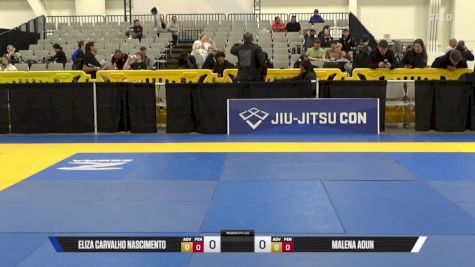 Martyna Kapuscinska vs Eliza Carvalho Nascimento 2025 World IBJJF Jiu-Jitsu No-Gi Championship