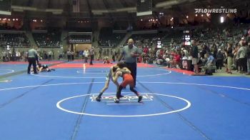 55 lbs Final - Titus Lackey, Sperry Wrestling Club vs Ryver Bryant, Glenpool Warriors