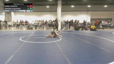 136 lbs Round Of 16 - Daniel Aparicio, NC vs Jennings Augustine, PA