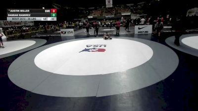 96 lbs Semis - Austin Miller, USA Gold Wrestling Club vs Damian Ramirez