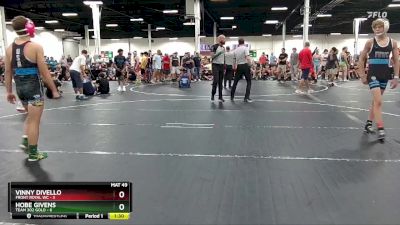 120 lbs Finals (2 Team) - Hobe Givens, Team 302 Gold vs Vinny DiVello, Front Royal WC