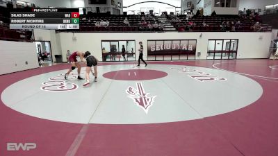 106 lbs Round Of 16 - Silas Shade, Warner vs Robert McIntire, Okmulgee High School