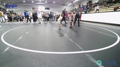 43-46 lbs Rr Rnd 1 - Alex Korte, Wagoner Takedown Club vs Ryder Little, Salina Wrestling Club