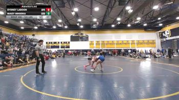 130 lbs 3rd Place - Sydney Laboon, Upper St Clair vs Maizy Mikeska, Derry Area