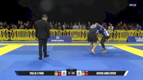 Hayden James Spock vs Paul M. P. Parr 2025 Pan IBJJF Jiu-Jitsu No-Gi Championship